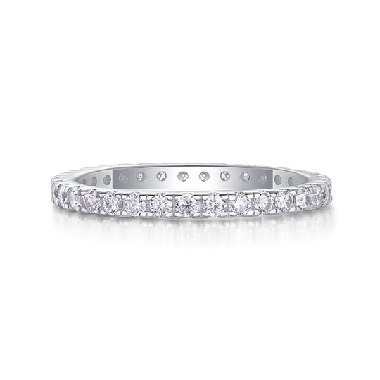 Wedding Band Moissanite Full Eternity Ring