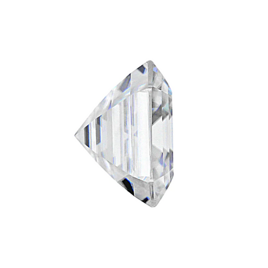 D Color VVS1 Asscher Cut Moissanite Diamond