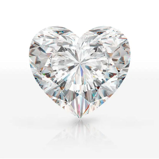 D Color VVS1 Heart Cut Moissanite Diamond