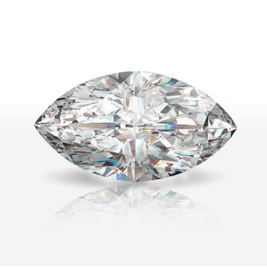 D Color VVS1 Marquise Cut Moissanite Diamond