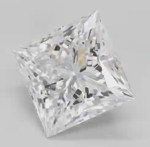 D Color VVS1 Princess Cut Moissanite Diamond