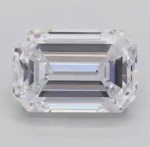 D Color VVS1 Emerald Cut Moissanite Diamond