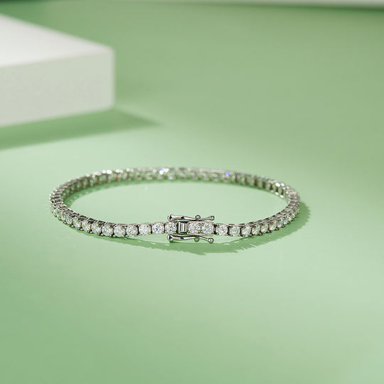 Moissanite Tennis Bracelet