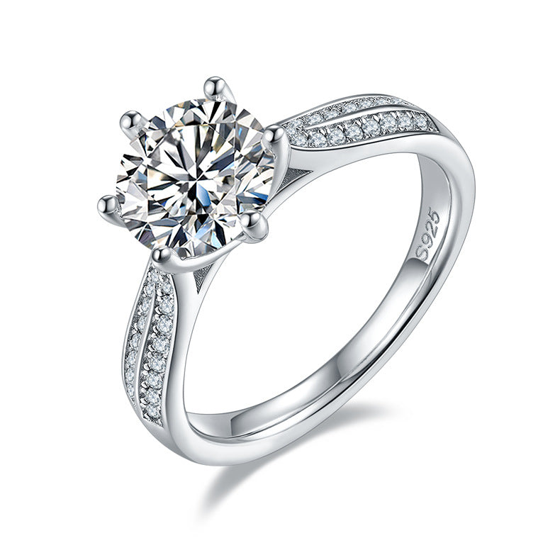 Classic 6 Prongs Moissanite Ring