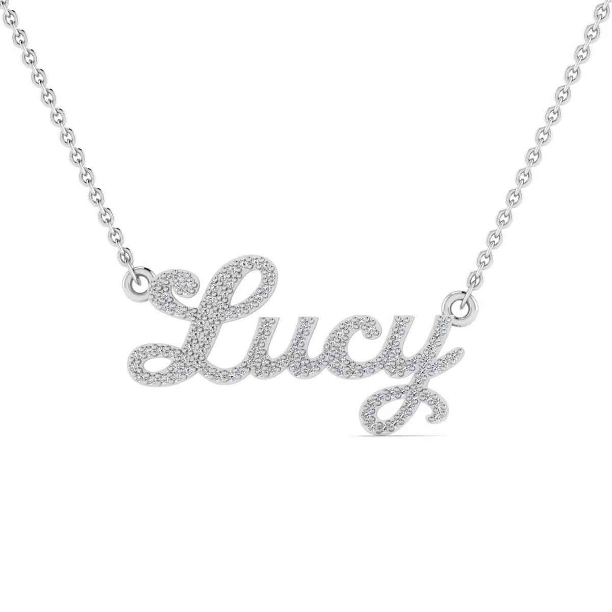 Lucy on sale name necklace