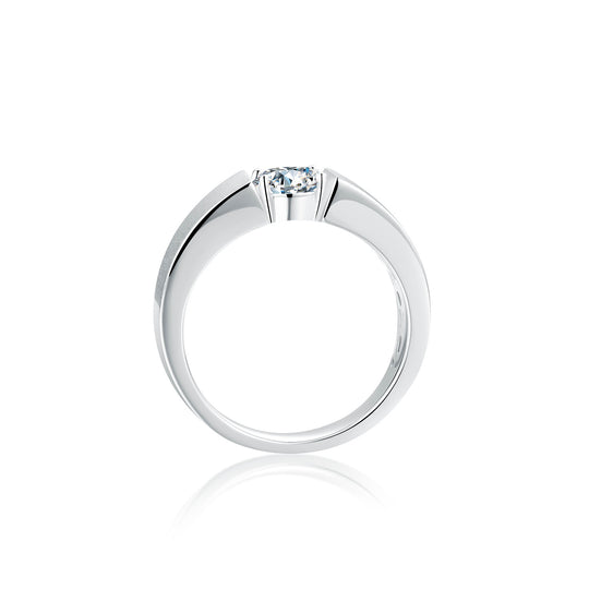 Moissanite Wedding Ring For Men