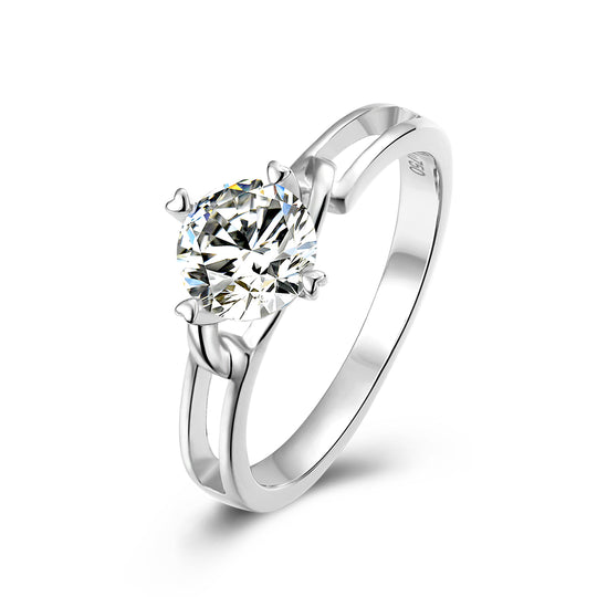 Special Design Moissanite Engagement Ring