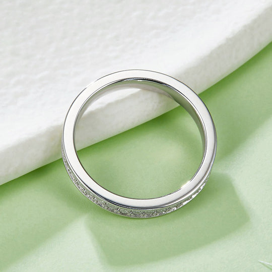 Wedding Band Moissanite Full Eternity Ring